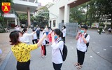 Lễ chào cờ đặc biệt của học sinh Hà Nội